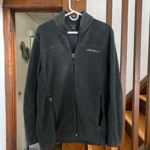 Eddie Bauer zip up fleece